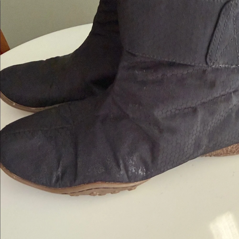 Timberland Thinsulate Insulated Nylon Boots Rubber Sole Belt Detail Winter 7